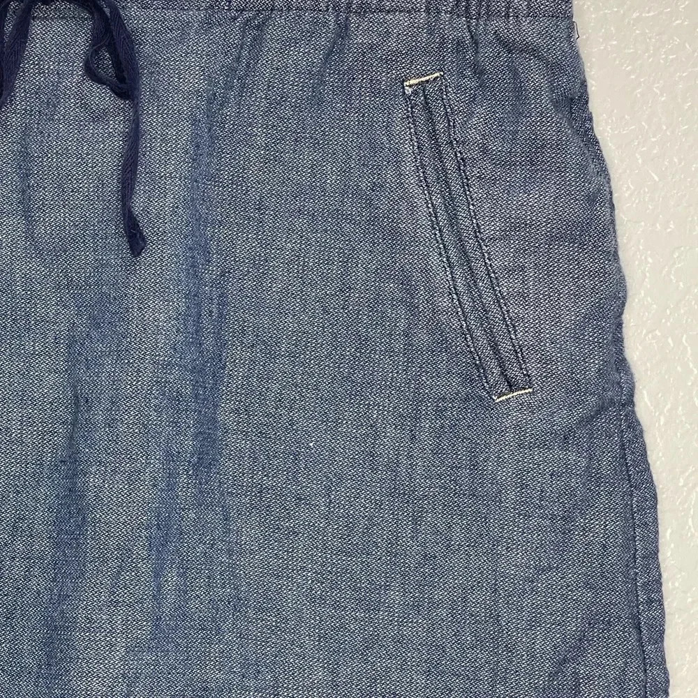 J.Jill Denim Women’s Side Pocket Elastic Waist 100% Cotton  Skirt Size XS - Picture 2 of 5